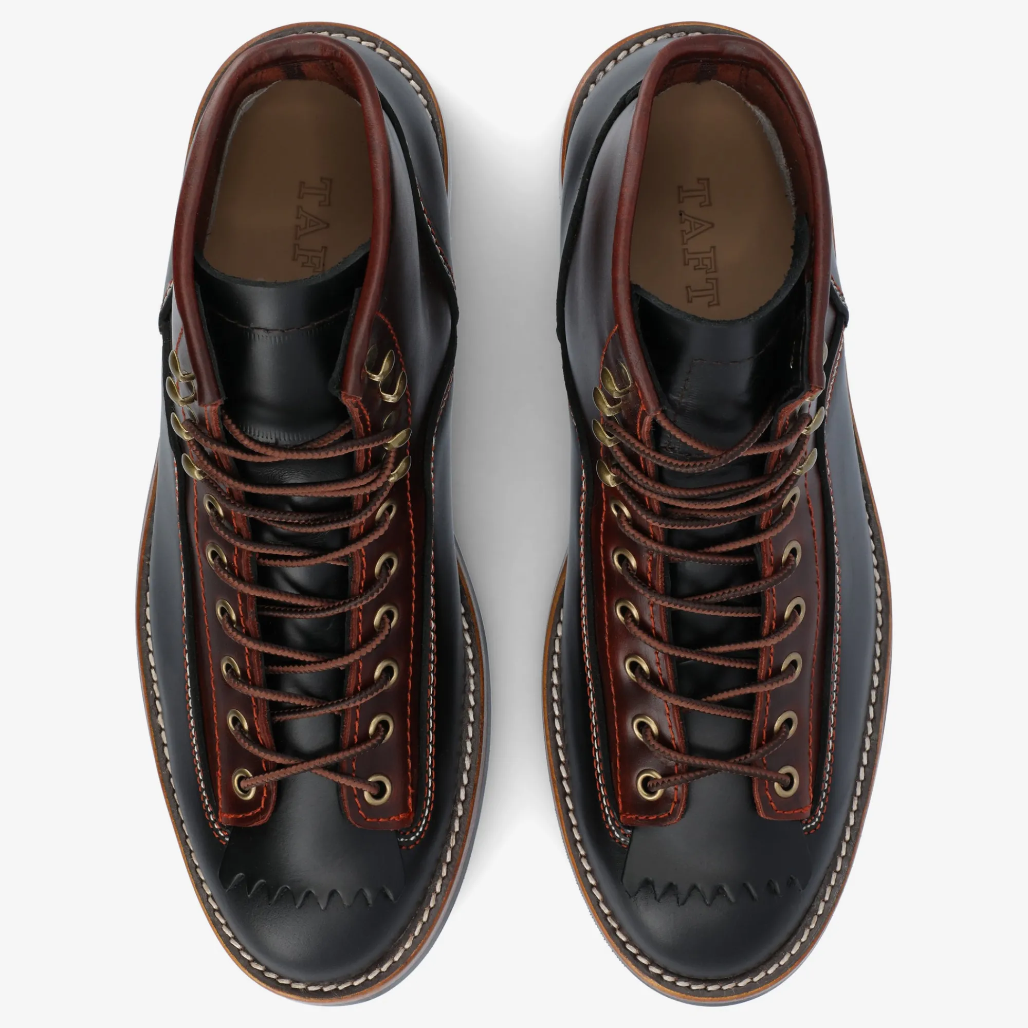 Cheap TAFT Model 007 Boot In Black/Cherry
