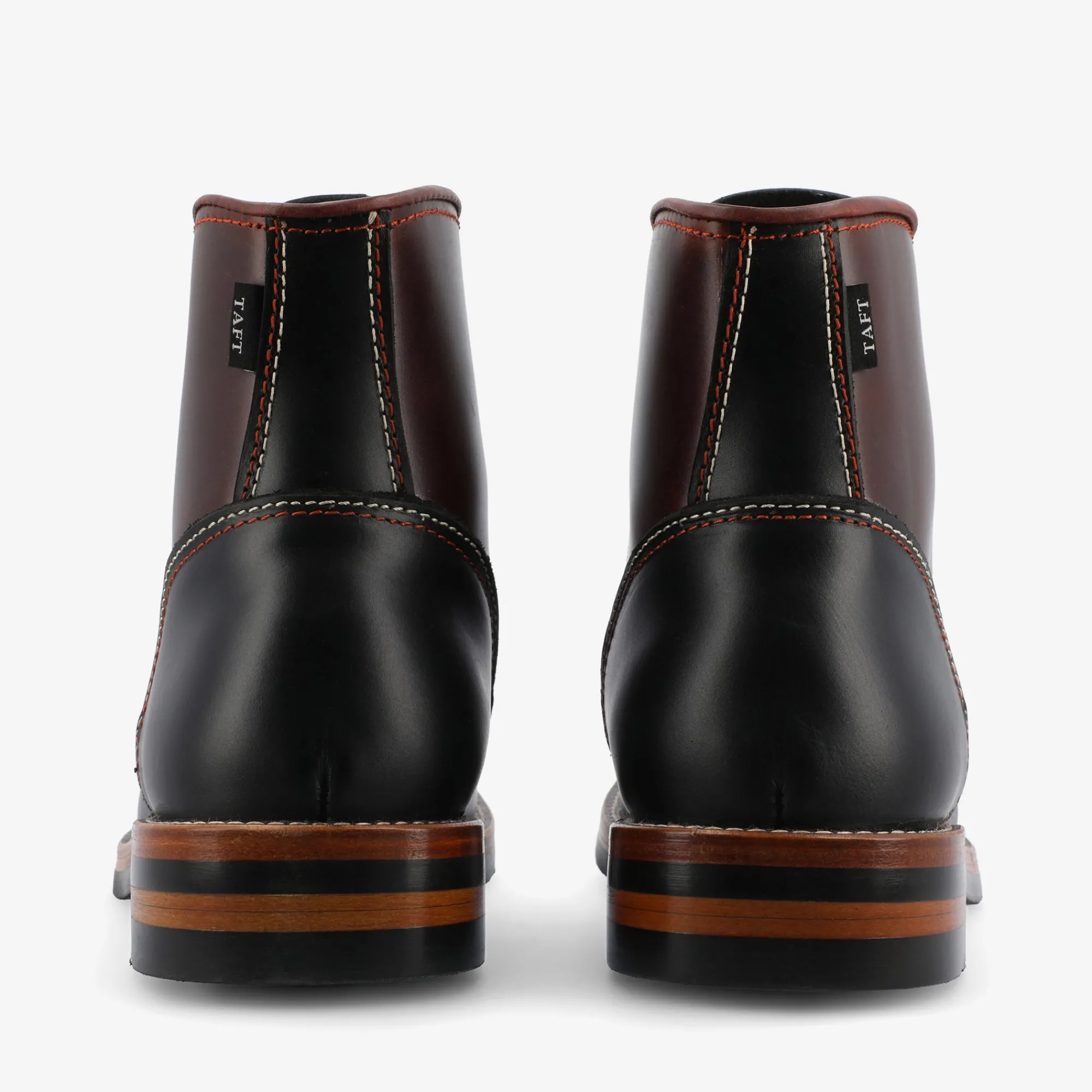 Cheap TAFT Model 007 Boot In Black/Cherry