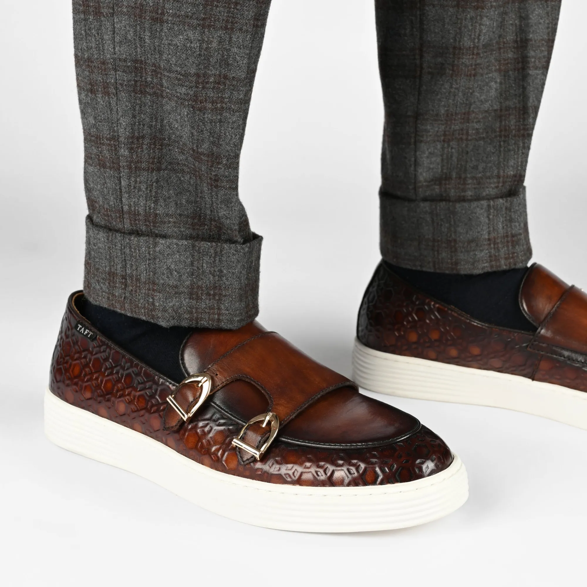 Outlet TAFT Model 107 Loafer In Chocolate