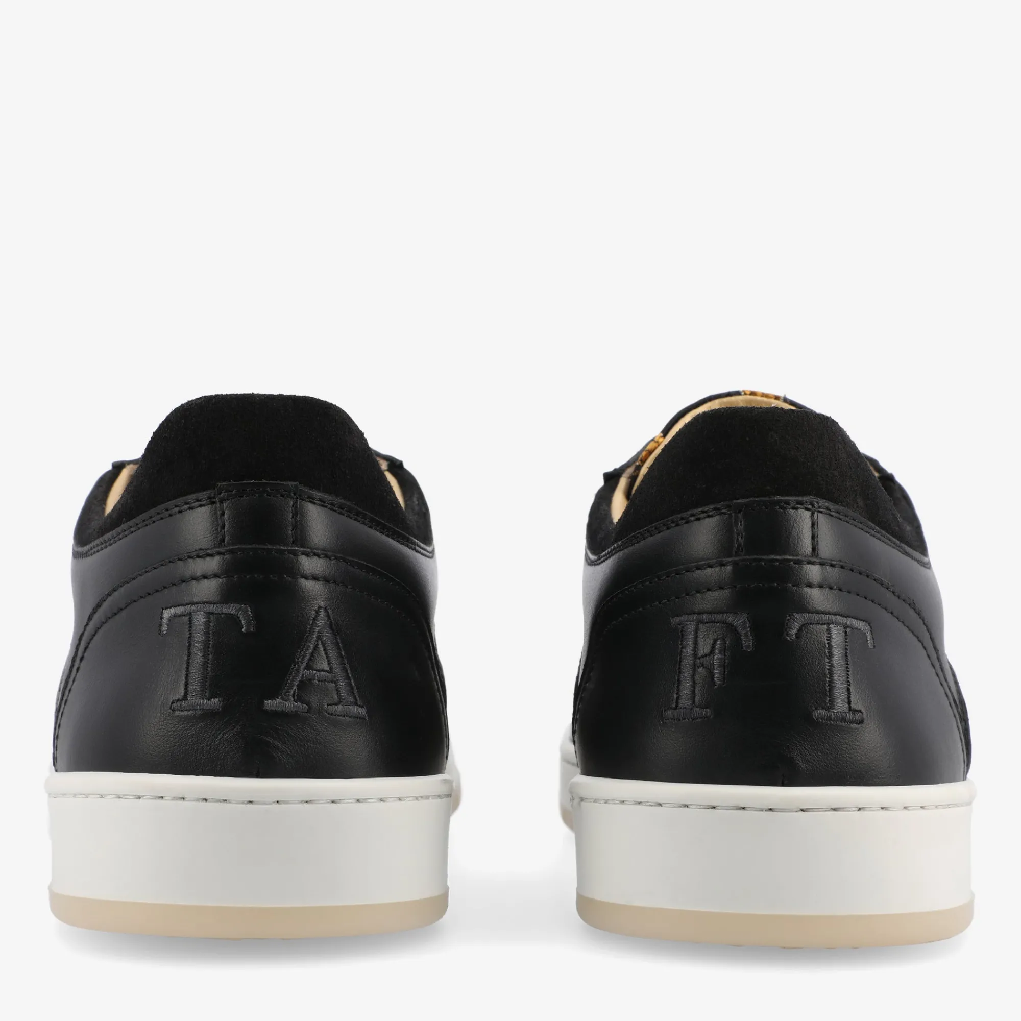 Cheap TAFT Rapido Low In Eden Noir - Black Leather Sneakers |