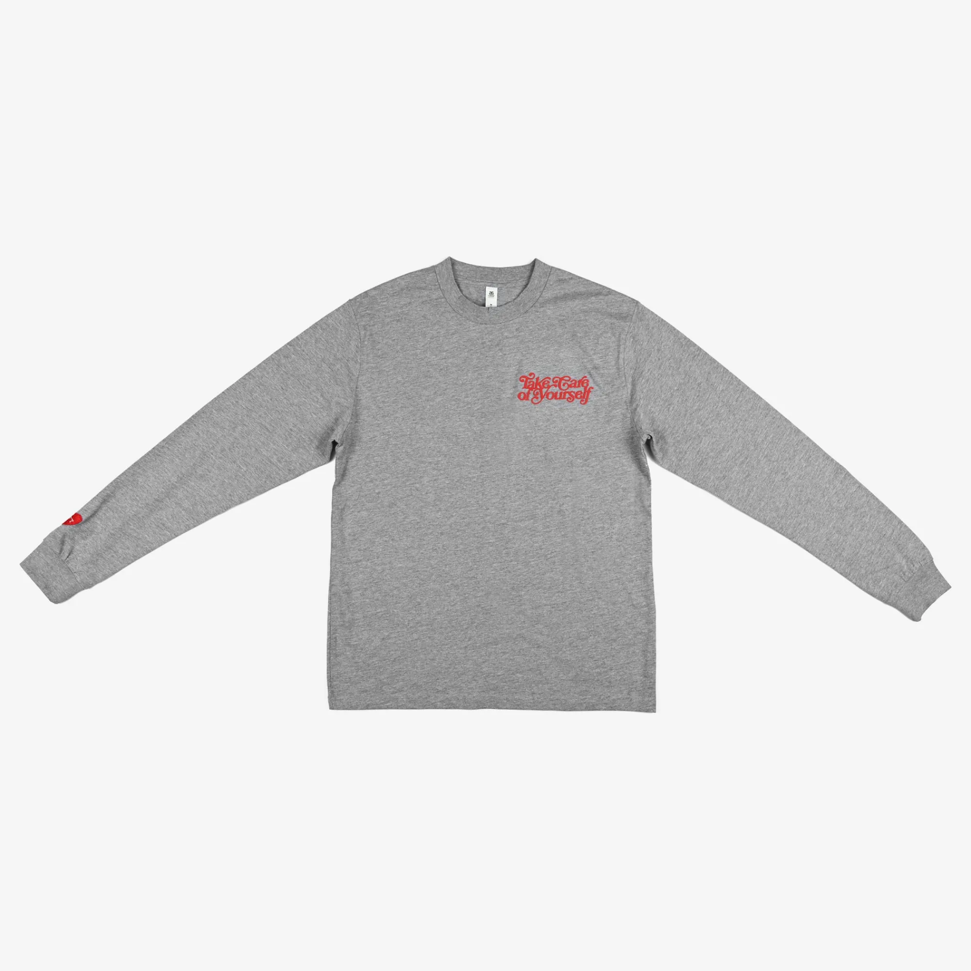 Fashion TAFT Take Care Long Sleeve Shirt In Grey