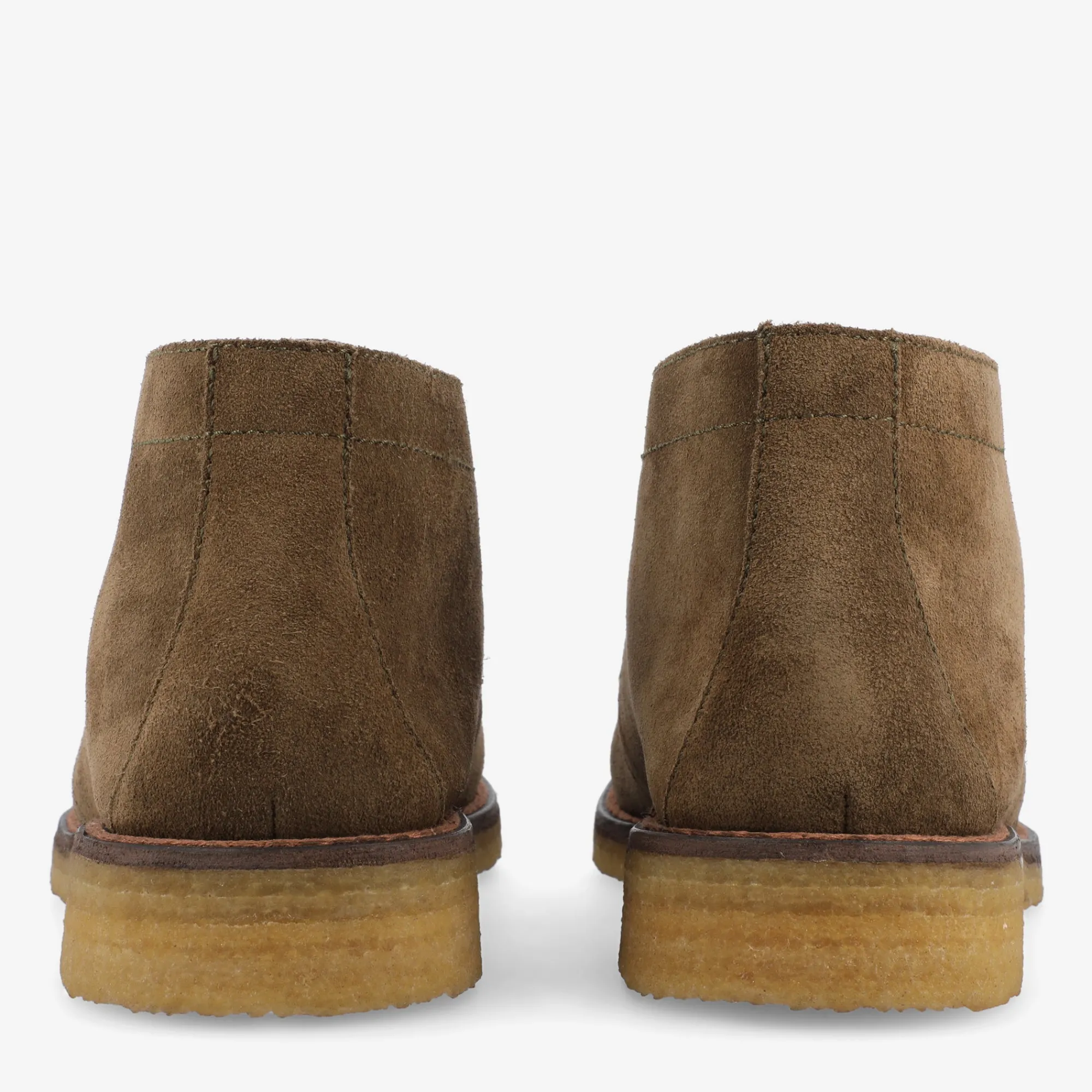 Clearance TAFT The Chukka Boot In Olive - Mens Chukka Boots |