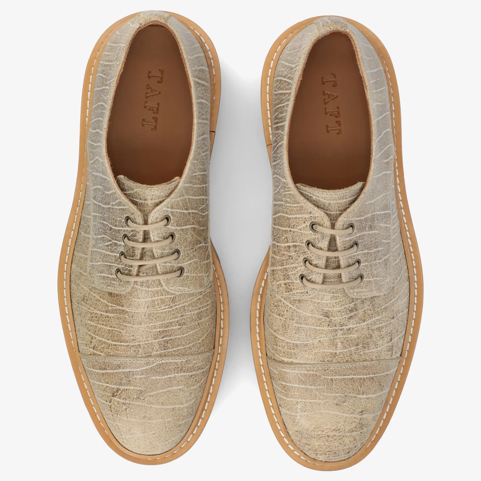 Cheap TAFT The Country Captoe In Teak - Classic Mens Shoe |