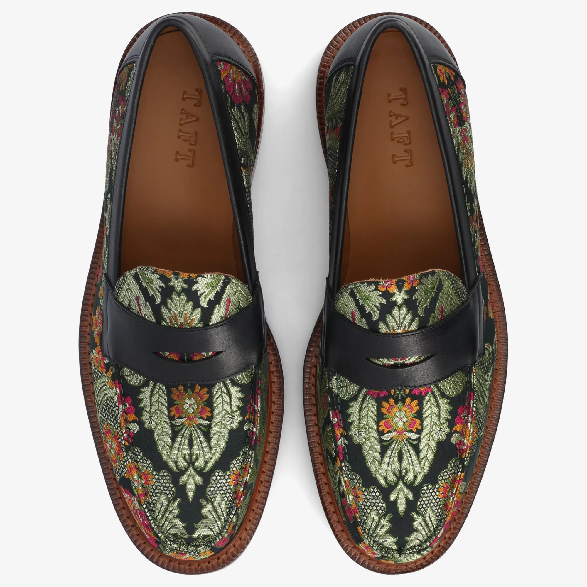 Fashion TAFT The Fitz Loafer In Victoria - Floral Men'S Loafers |