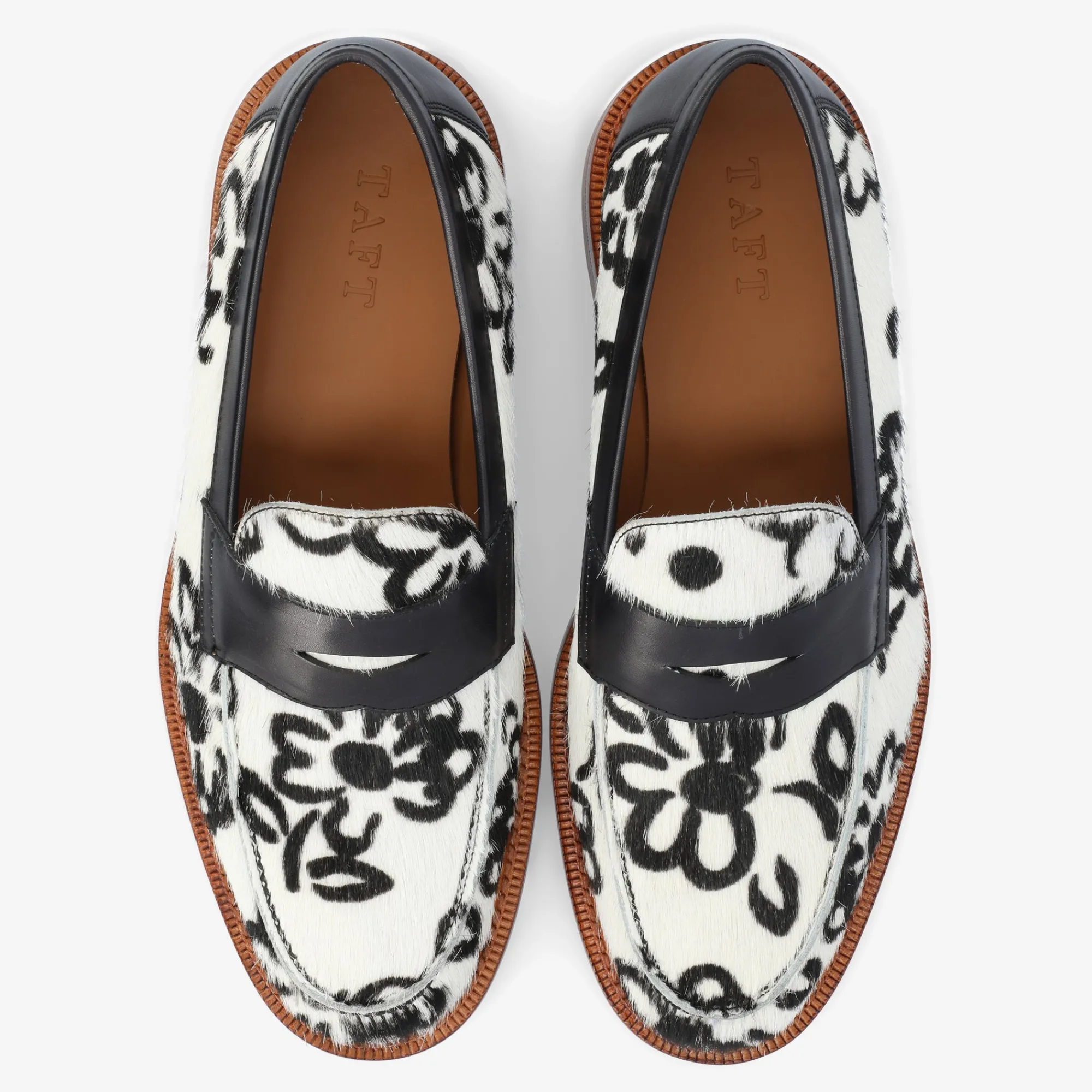 Store TAFT The Fitz Loafer In Wallflowers - Floral Loafer |