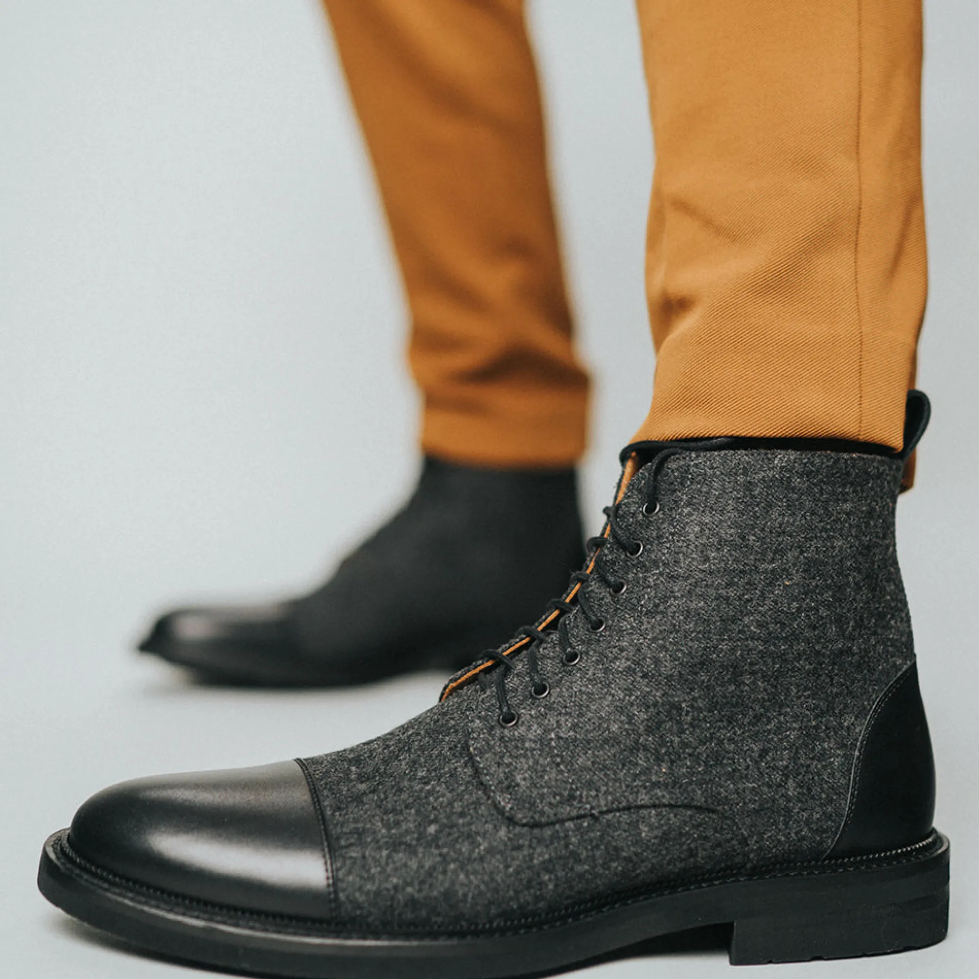 Store TAFT The Jack Boot - Black Leather |