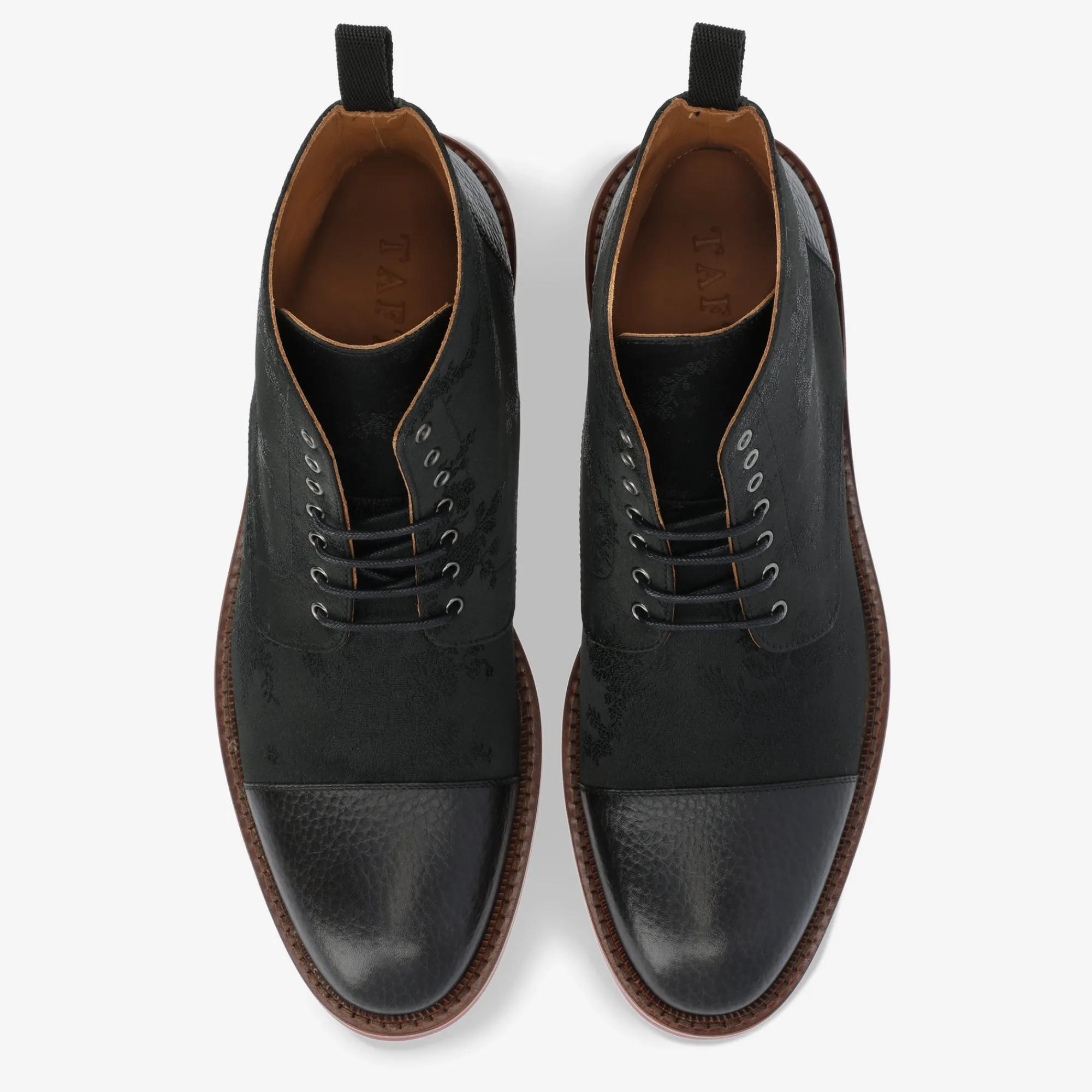 Cheap TAFT The Jack Boot In Gotham - Red Soled Boots |