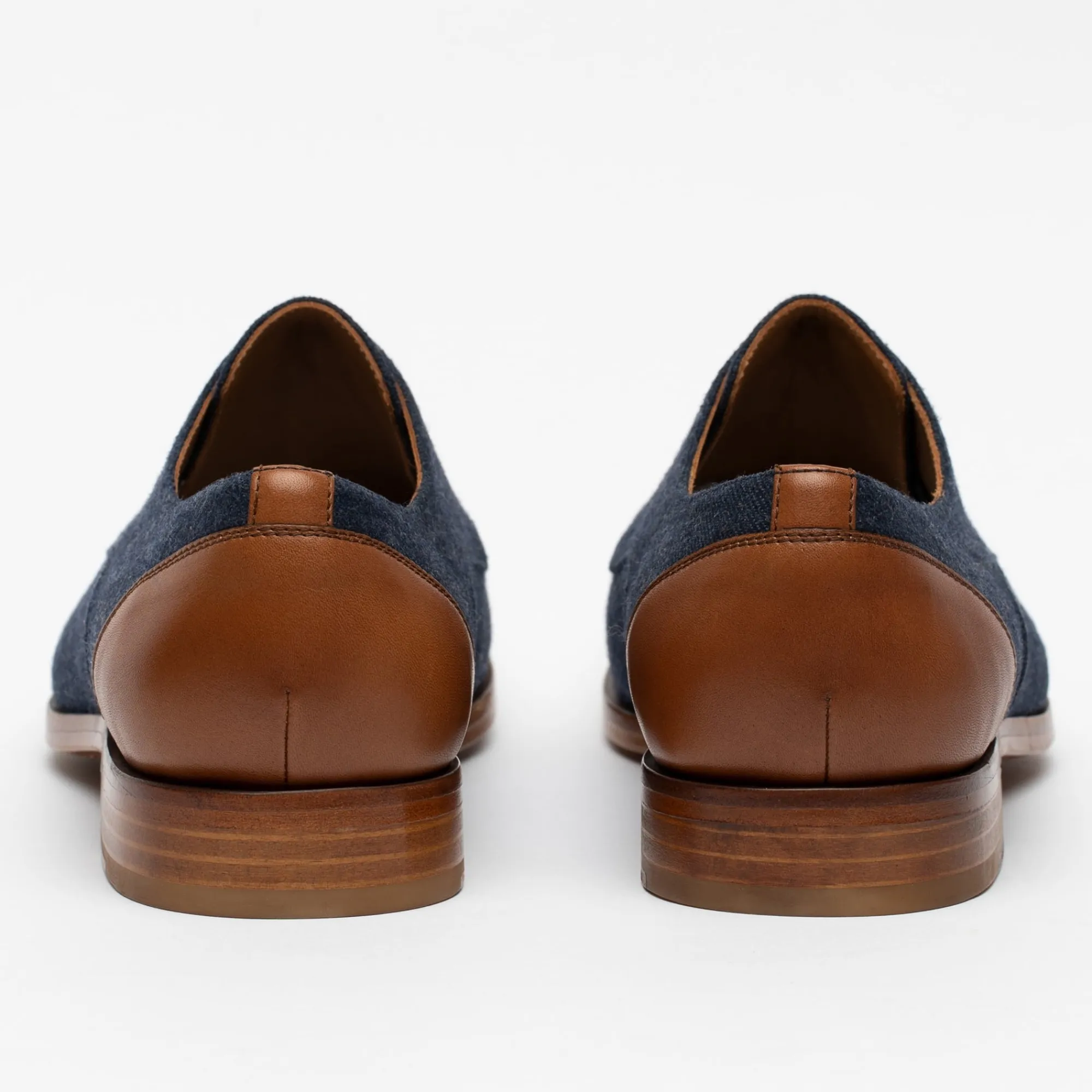 New TAFT The Jack Shoe - Navy Dress Shoes |