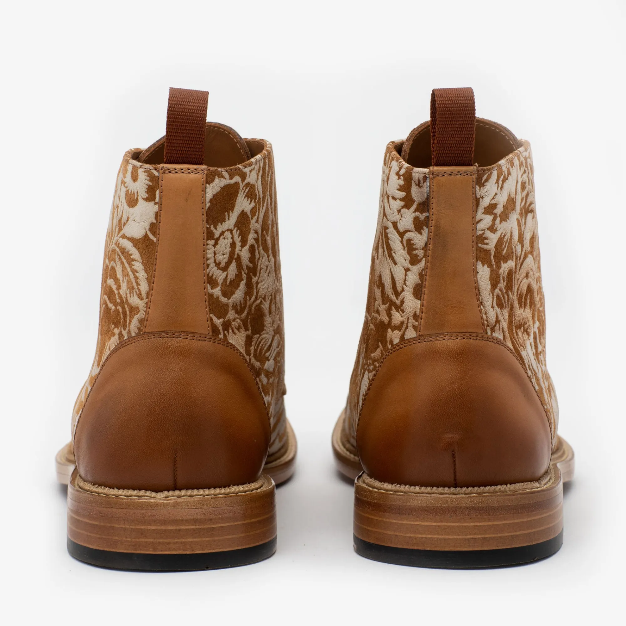 Best TAFT The Rome Boot - Suede Print Floral Boots |