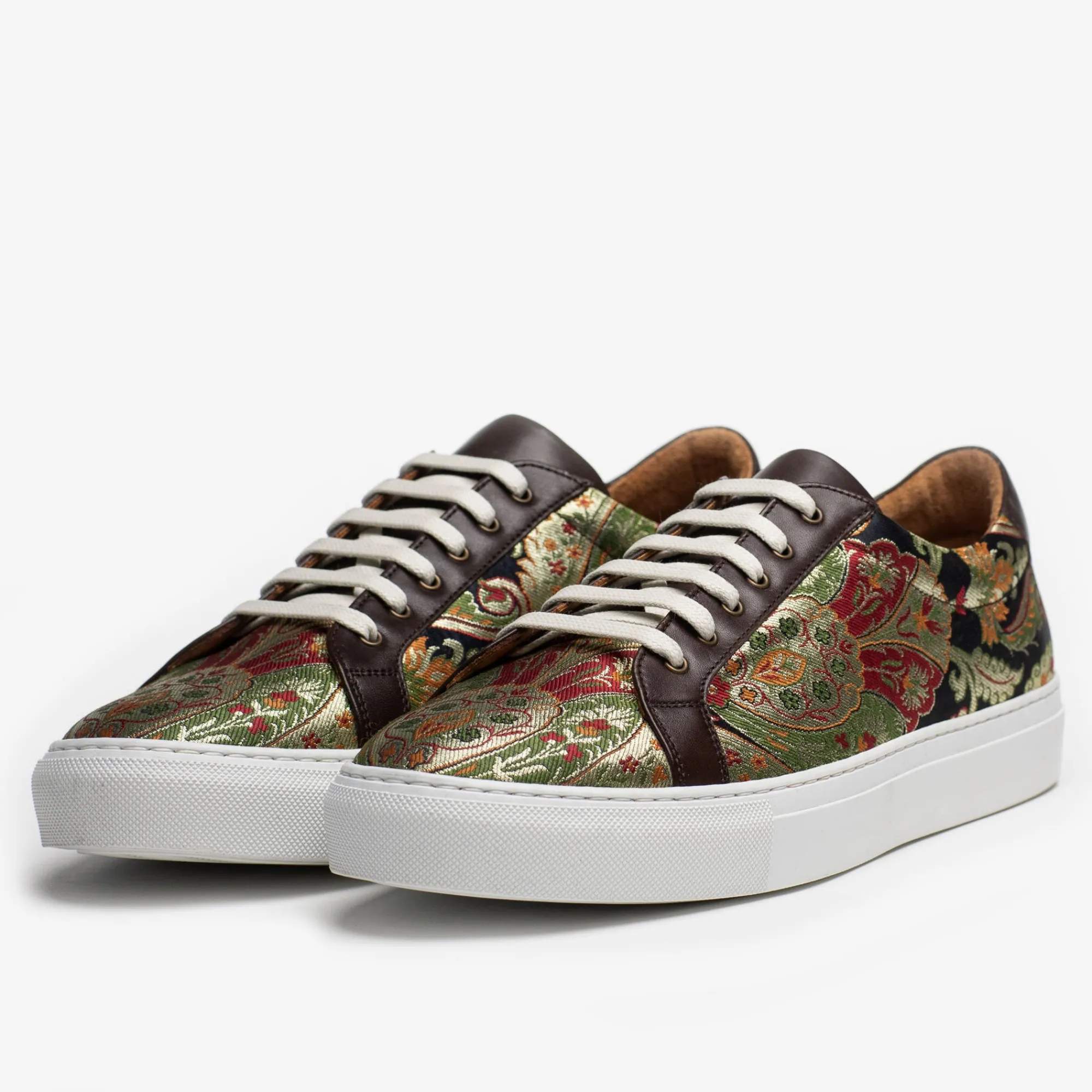 Cheap TAFT The Sneaker In Kashmir Multicolor Paisley Fabric |