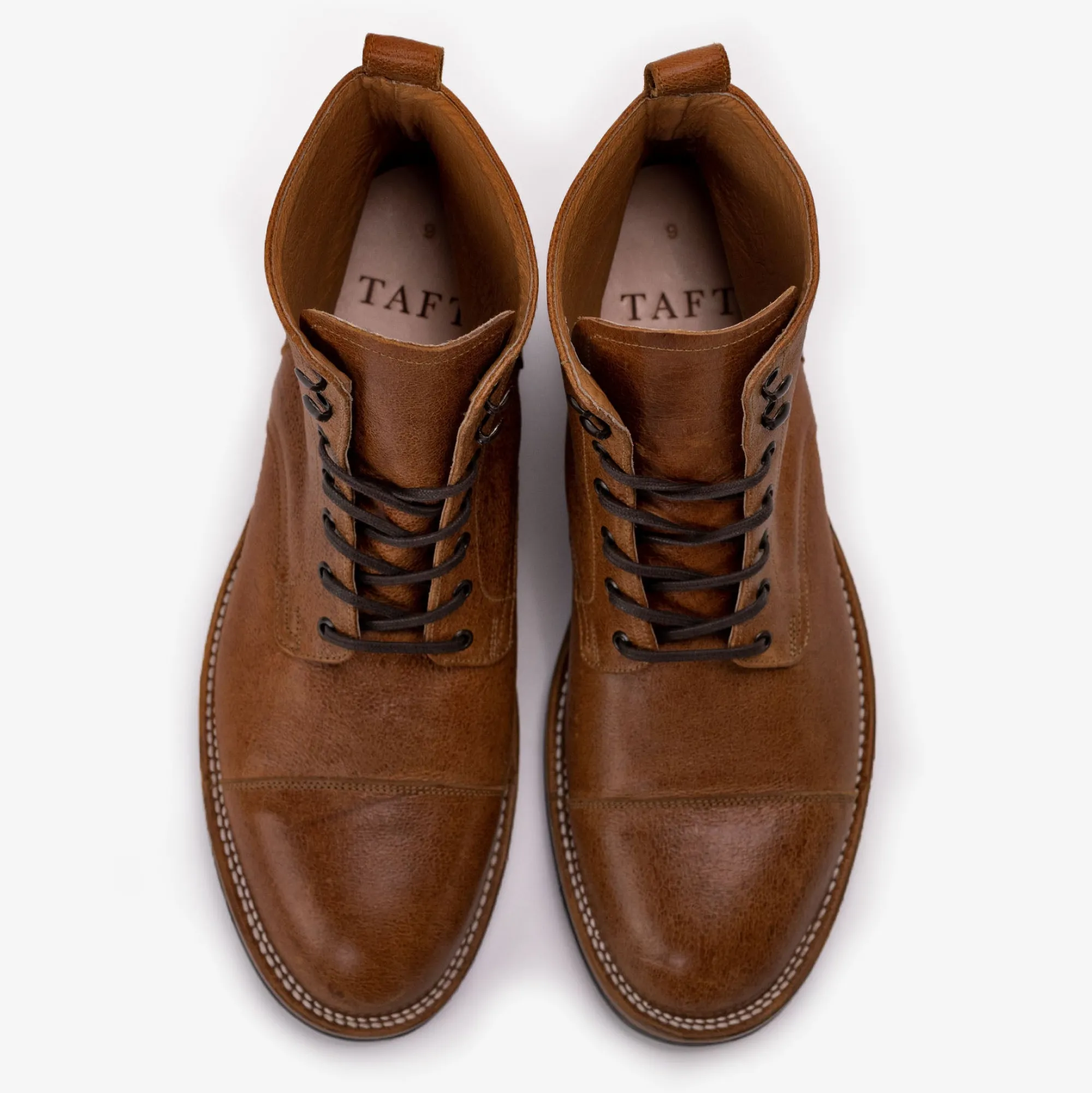 Sale TAFT The Stitchdown Legacy Boot In Nutmeg |