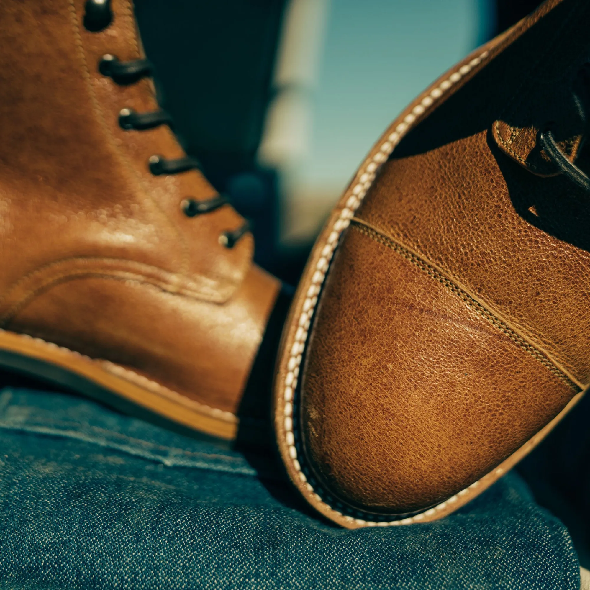 Sale TAFT The Stitchdown Legacy Boot In Nutmeg |