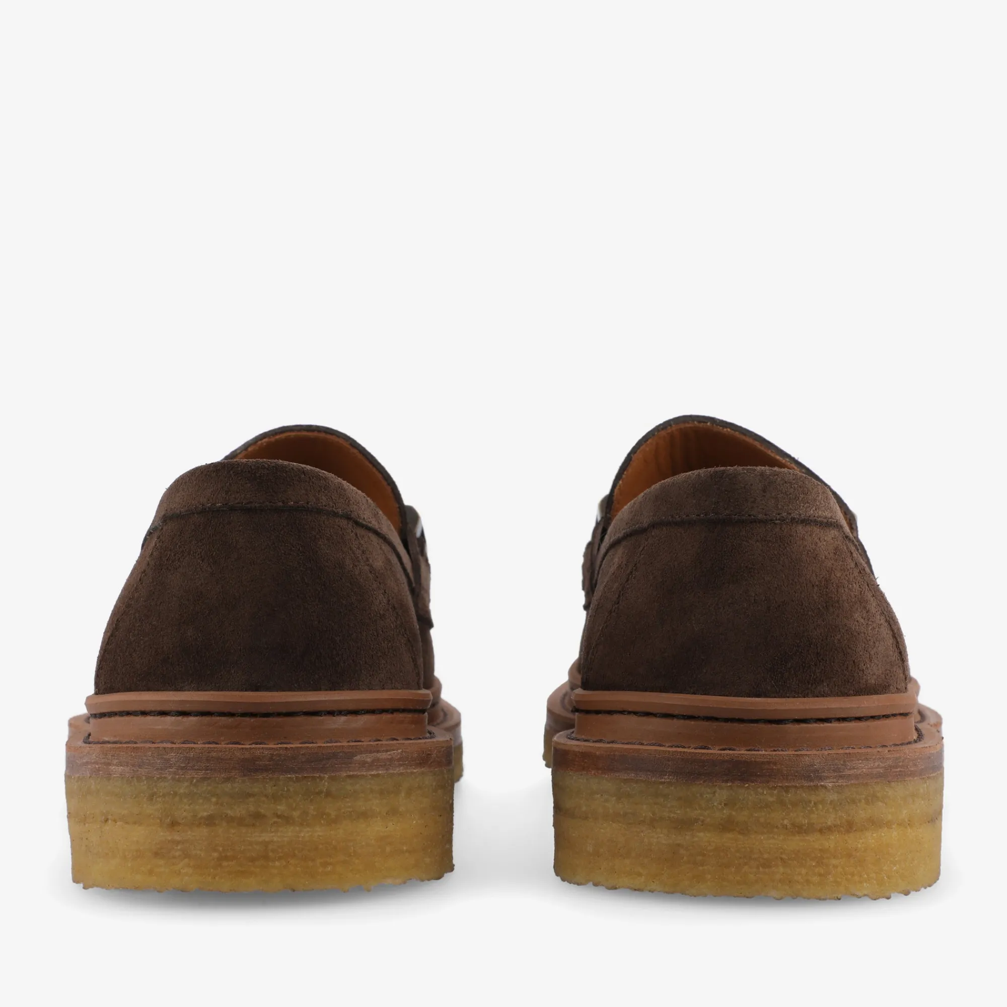 Outlet TAFT The Verona Loafer In Brown - Brown Suede Loafer |